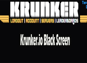 krunker.io black screen