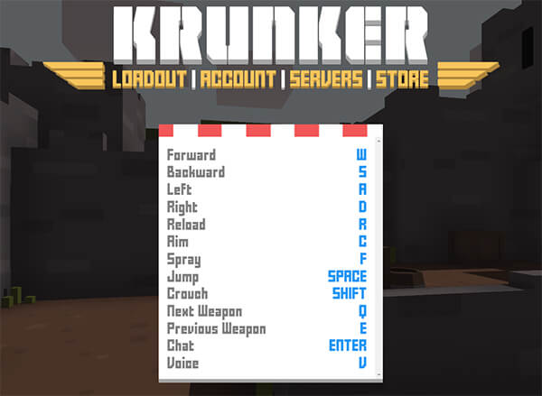 krunker.io controls